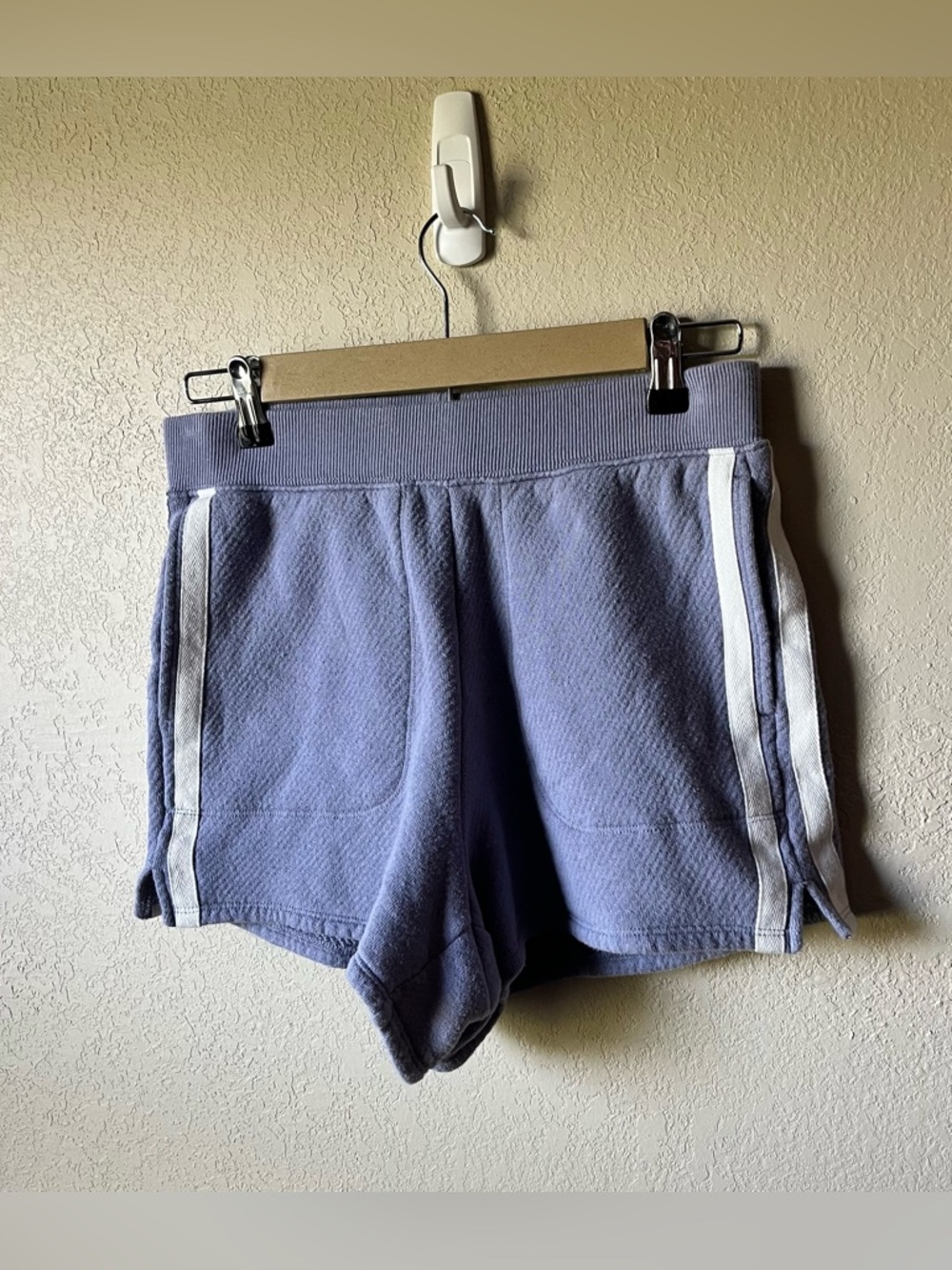 Madewell MWL Lounge Shorts in Periwinkle Blue/Purple Color
